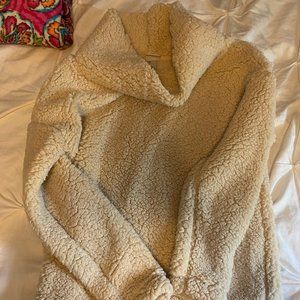 Tan Sherpa Sweater